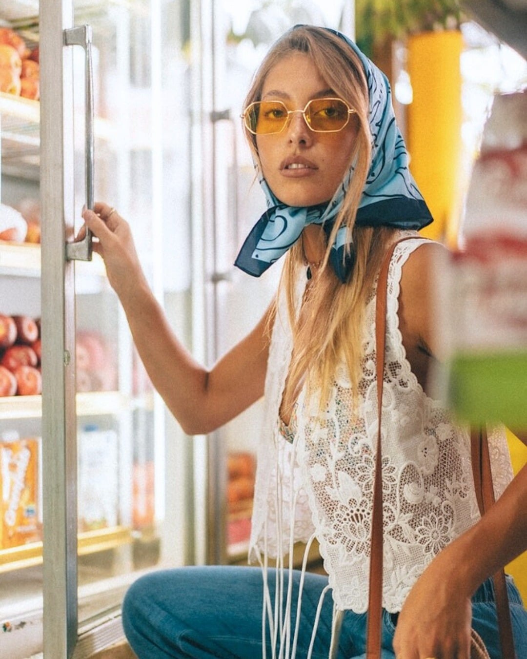Model wearing CHAPO.